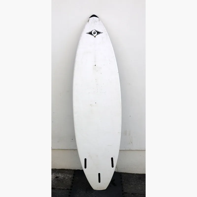 Ex-Hire Bic Shortboard 6'7 Black White-1